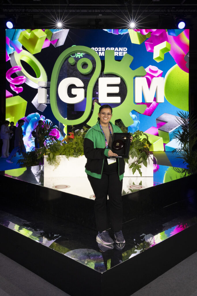 iGEM 2025: Anchita Sharma Honored as the Best In-Person Rookie Judge Award